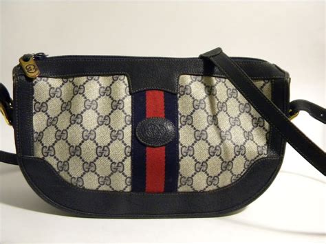 blue gucci crossbody bag|gucci crossbody vintage bag.